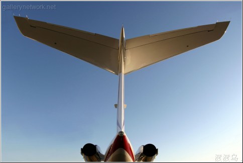 challenger jet tail