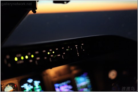 EFIS sunset