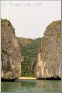 secluded beach